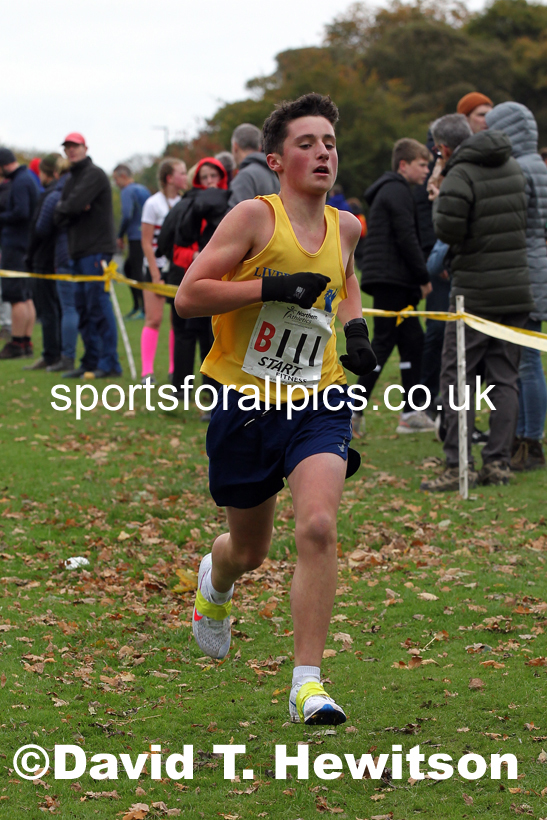 Boys under-15s Northern Cross Country Relays, Graves Park, Sheffield. Photo: David T. Hewitson/Sports for All Pics